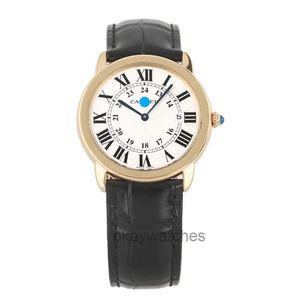 Unisex Tials Automatyczne zegarki robocze Carter New Womens Watch London Solo18k Quartz W6700455