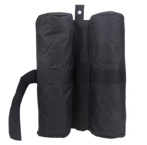 Portabel utomhuscampingtält Fixade sandpåsar Benvikter Fixing Bag For Pop Up Canopy Tält Fötter PRAKTISK SANDBAG Black6910013