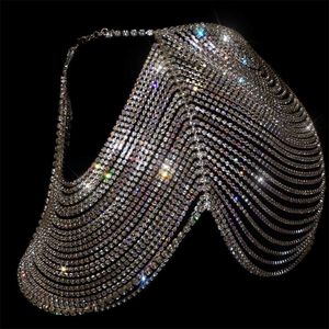 Costume Accessories Exaggerated Fashion Rhinestone Women's Shiny Nightclub Party Crystal Jewelry Skirt Dressing Accessories