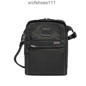 Pacote de bolsa Tummii nylon mass de volta pasta de volta ombro 3 mochila designer masculino balístico um caso comercial alfa crossbody peito 22