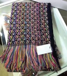 Designerskie kobiety tweed wełniane szalik wełniany marka Paris marka długa szyja jesna zima kaszmirowe brzęczenie szaliki szaliki ciepłe wełniane kolor Waa5199660