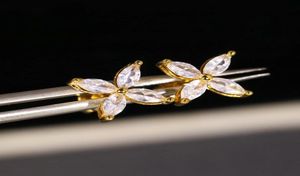 silver jewelry rhinestone earrings womens flower earrings gold hoops earrings fashion diamond earings jewelry3763867