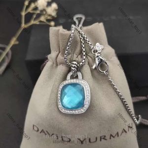 David Yurma Jewelry Bejdia Wisianta Pendant Naszyjnik dla kobiet Pary Pary Świąteczne popularne retro David Yurma Naszyjnik