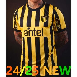 24 25 Uruguay Penarol Home Soccer Maglie commemorative Edition 2024 2025 Club Atletico Penarol C.Rodriguez Shirt calcistici Gargano 131th