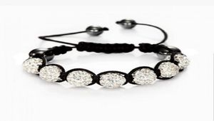 Gioielli Shambhala di tutta la moda Nuova Mix Colors S Promozione da 10 mm Crystal Ab Clay Disco 9 Balls SHAMBALA BRACELETS7939446