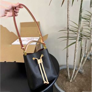 lustrzana jakość luksusowa crossbody designerka torba wiadra torby na ramię vintage torebki projektantka torebka torebki crossbody kolorowe litery luksurys torebki 240415