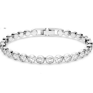 Swarovski designer smycken pendelle armband andra armband swarovski tennis örhänge smycken finish clear charm mors dag gåva