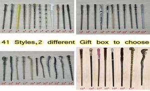 Vintage Magic Różdżka 41 Style Magical Wands Party Favor With Dift Box Xmas Halloween Cosplay Prezenty 500pcs DAP4724861214