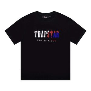 Trapstar Gradient Printed Short Sleeved Loose Casual Hip-hop Unisex T-shirt