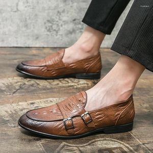 Casual Shoes Luxury Men Leather Fashion Wedding Party Designer Business Flats Large Size 2024 Big 38-47