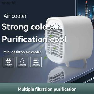 Electric Fans Air conditioning fan household refrigerant fan small non electric fan cooling fan horizontal dormitory mobile waterWX