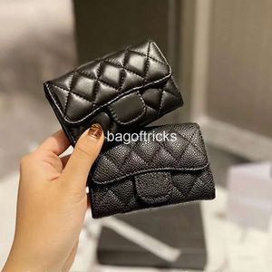 Mini Coin Purses Wallets for Womens Classic Designers Luxurys Short Wallet Fashion Credit Cards Holder Caviar Sheepskin Pocket Bags Genuine Leather