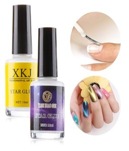 15 ml DIY Galaxy Star Klejek gwoździowy Gel Klej żel transfer akcesoria manicure narzędzia do manicure do folii Transfer Tips3505953