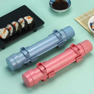 New New Quick Sushi Maker Roller Rice Mold Vegetable Meat Rolling Gadgets DIY Sushi Device Making Machine Kitchen Ware Tools 2024430