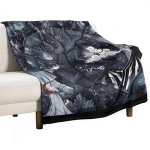 Cobertores The Night Circus Throw Blanket Fashion Sofás Plush