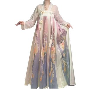 Etnik Giyim Yeni Çin Antik Kostüm Kadın Prenses Peri Etek Zarif Moda Trend Kız Asya Retro Elbise Hanfu Geleneksel Cosplay