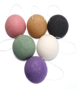 1PC Exfoliator Cleanse Konjac Sponge Natural Puff Face Wash Beauty Makeup Tool SpongesアプリケーターCotton3586001