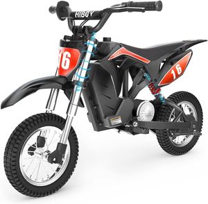 Hiboy DK1 36V Electric Dirt Bike Kids 300 Вт Электрический мотоцикл Dirt Rocket Red