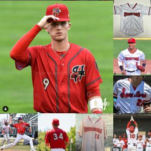 Jam Harrisburg Senators Niestandardowe koszulki baseballowe