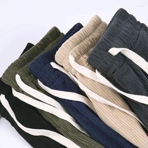 Men's Shorts Summer Plus Size Cotton Soft Stripes Casual Baggy Sports Male Breeches Oversize Pants Wide Short Sweatpants