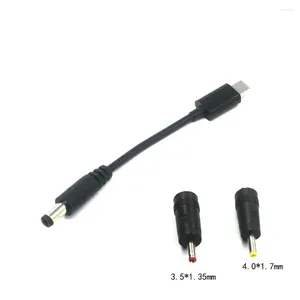 Cabo tipo c pd para 12v 1a 2a 3a 5.5x2.1mm fonte de alimentação para roteador sem fio laptop tira led alto-falante cctv 4.0 1.7mm 3.5 1.35