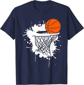 Men's T Shirts Basketball Tshirts For Men Slam Dunk Teens Kids Youth Player T-Shirt Four Seasons Daily Cotton Oversized Shirt Mens