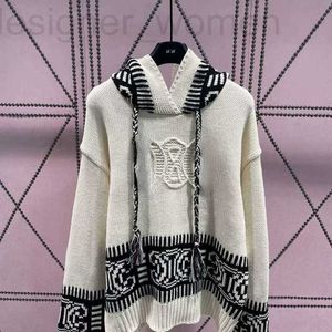 Sweaters Designer Winter knitted cardigan women oversize sweaters miu designer sweater embroidered hoodie women's pullover sweatshirt casual wool coat IBLV