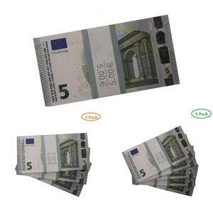 Auto DVR Puppen Prop Geld Faux Billet Kopierpapier Festliche Party Spielzeug USA 20 50 100 gefälschte Dollar Euro Film Banknote für Kinder Weihnachten Gi Dho0KANC0