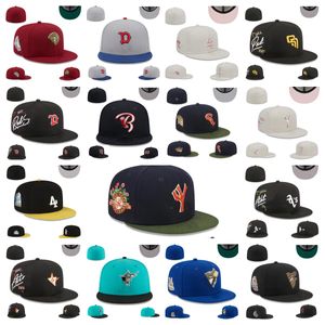 All team Logo Fitted hats Baseball Snapbacks Flat hat men Designer Adjustable Embroidery basketball Caps Outdoor Sports Beanies Mesh cap with original tag mix order