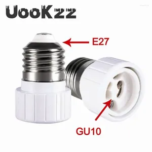 Uchwyty lampy E27 do GU10 Adapter LED Gniazdka Gniazdo Standardowy interfejs materiał ognioodporczy