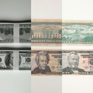 5er-Pack Falschgeld-Banknote, Partyzubehör, 5, 10, 20, 50, 100 US-Dollar, Euro, realistische Spielzeugbar-Requisiten, Requisite, Währung, Euro, künstliche Kopie, 100 Stück/Packung, KindergeschenkLEHQZGT7