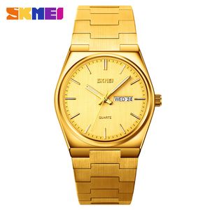 w1_shop Fashion all-in-one Men's watch Steel strap watch Supply Calendar Week Business waterproof quartz watch 006