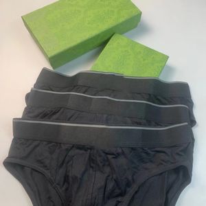 3 Stück Box Herrenunterwäsche CC Shorts aus Bio-Baumwolle CC sexy schwule Herrenboxer atmungsaktive Triangel-Herrenunterwäsche große Größe MIT BOX