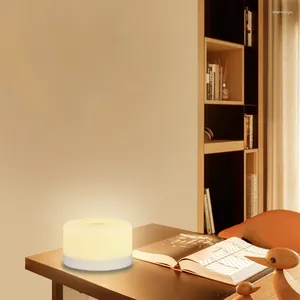 Luci notturne 1 pezzo LED lampada portatile asilo nido per bambini comodino mini luce allattamento al seno nessuna radiazione per la lettura