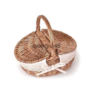 Shoulder Bags and Basket Willow Bamboo Summer Beac Bag for Women ollow Out andbags Straw SoppingH2421