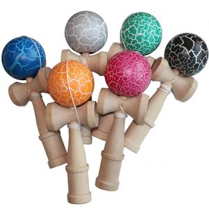 1PCs Kids Wooden Kendama Toys Skillful Juggling Ball Stress Relief Educational Toy Adult Children Outdoor Sport Balls 240126