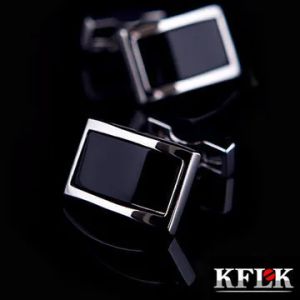 Cufflinks KFLK Luxury shirt cufflinks for mens gift Brand cuff buttons Black cuff links gemelos High Quality wedding abotoaduras Jewelry