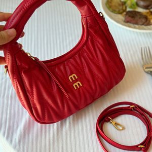 Even bag Women Bags Solid Color Shoulder Bag With Crescent Shaped Pleated Pattern full of three-Dimensional Feeling with Handle Shoulder and Back Portable Luxury