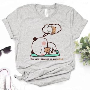 Women's T Shirts Bubu Dudu Shirt Women Japanese Manga Designer Girl Streetwear Comic Clothing