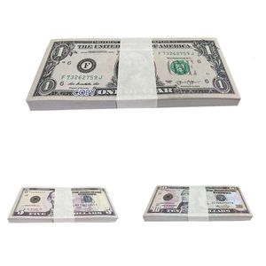 50 Storlek Film Props Party Game Dollar Bill FÖRFARANDE VALUTA 1 5 10 20 50 100 Ansiktsvärde på US Dollars Fake Money Toy Gift 1003649457Q4WCHO9V