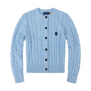 Ralph Designer Men Laurene Sweater Top Quality Women's Sweaters Embroidered Cardigan Button Design Casual Classic Basic Style Polo Women Sweaters