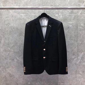 Erkek takım elbise tb takım elbise Jacke Sonbahar Kore moda yün yüksek kalite resmi blazer iş rahat akıllı kadın ceket