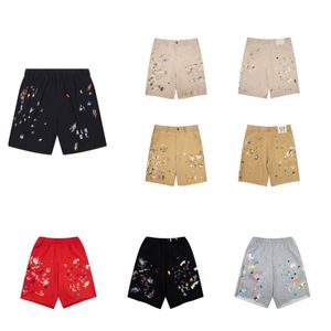 Projektantki szorty Rhude Shorts Summer Fashion Pants Men High Quality Street Wear Red Blue Black Purple Pants Mens Krótkie US Siize: S-xl