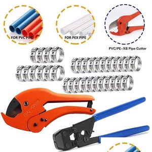 Pinze Pex Clamp Cinch Tool Crim Crimper per morsetti in acciaio inossidabile da 3 8 Y200321300M Consegna a goccia Attrezzi da giardino domestici Mano Dhph0