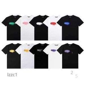 Jjzi Va Palms Angels Summer Fades Plam Mens Tshirts Women Designers Shirts Fashion Tops Mans Casual Cotton Back Letter Shirt Shorts Sleeve Over Sized Da