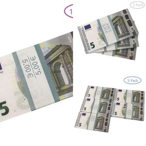 Prop Money Copy Banknote Zabawna impreza walutowa Fałkowite pieniądze Euro prezent dla dzieci 50 dolarów bilet Faux Billet9345276pupt