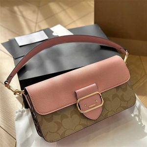 세련된 캐시 브랜드 디자이너 숄더백 여성 패션 크로스 바디 메신저 가방 클러치 가죽 고급 핸드백 지갑 여성 지갑