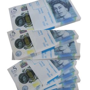 Requisitengeld Britische Pfund GBP BANK Spiel 100 20 NOTIZEN Authentische Filmausgabe Filme Spielen Fake Cash Casino Photo Booth PropsS4ZU69CB