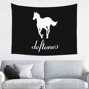 Tapestries Running Deftones Metal Punk Tapestry Hippie Polyester Wall Hanging Home Decor Beach Mat Art