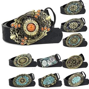 Belts Women Girls Leather Belt Dresses Ladies Waist Accessories Strap Buckle